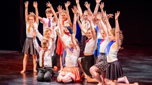 Young dancers at DRET schools dance festival 2018