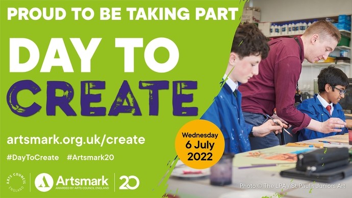 Proud to be taking part: Day to Create